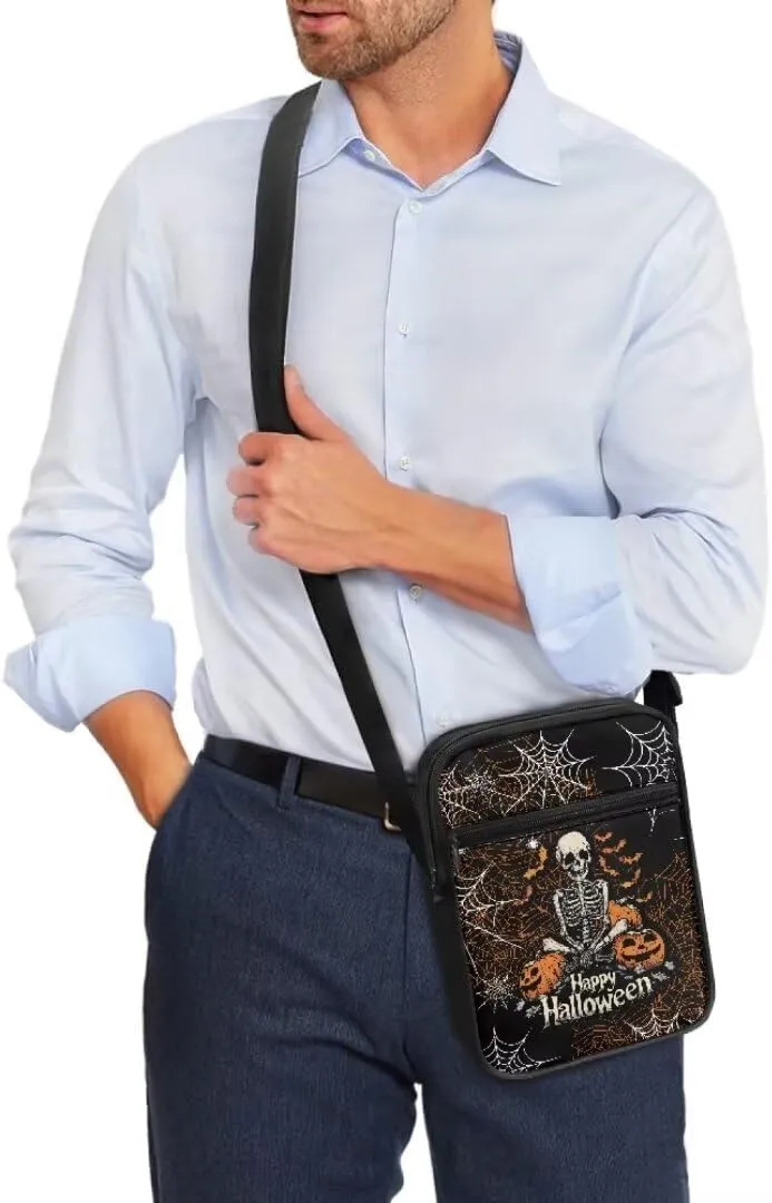 Kuiaobaty Women Shoulder Bag Crossbody Bag Halloween Messenger Bag Sling Bag