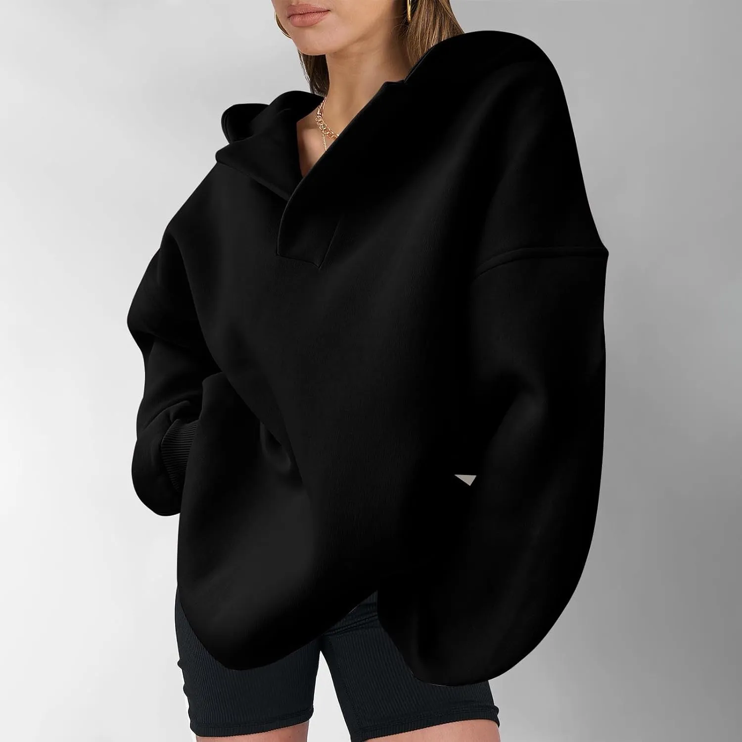 Lastesso Fall Fashion for Women 2024 Trendy Long Sleeve Hoodie Sweatshirt Oversized Comfort Pullover Preppy Clothes