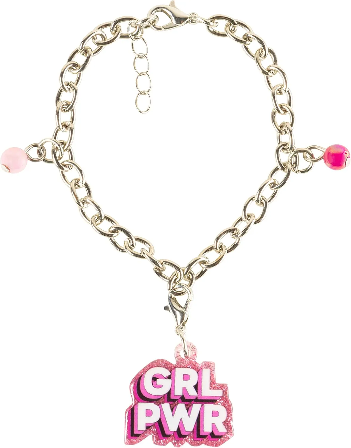 LUV HER Girls Add A Charm Box Set with 1 charm bracelet & 5 interchangeable charms - Ages 3 