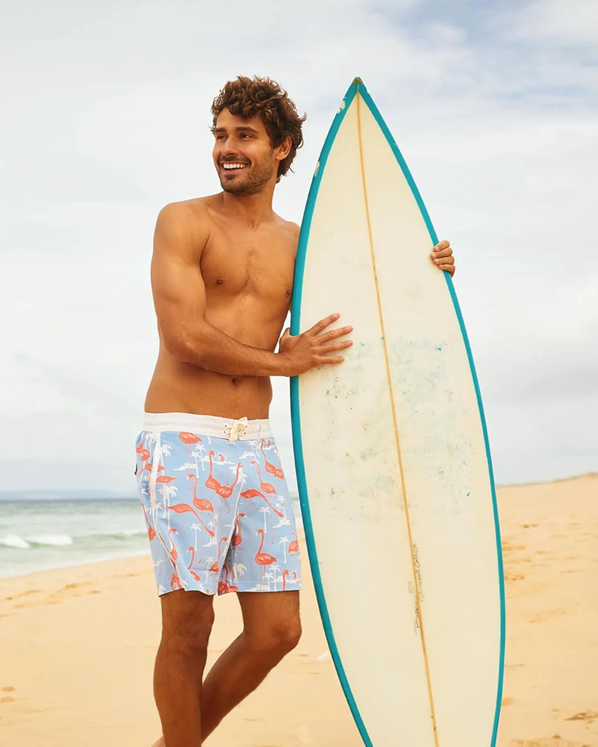 maamgic Men's Swim Trunks with Compression Liner Board Shorts Vintage Beach Shorts Quick Dry with Zipper Pockets