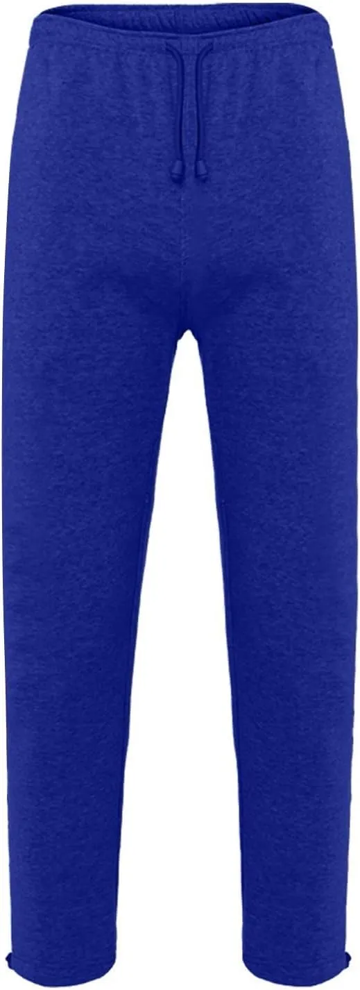 Mens Baggy Cargo Corduroy Pants, Wide Leg Loose Fit Drawstring Sweatpants, Sports Elastic Waist Open Bottom Casual Pants