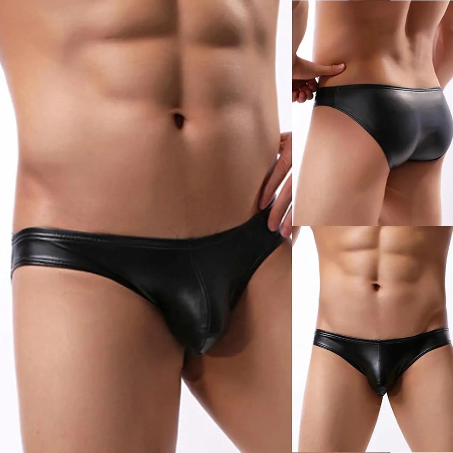 Men's Bra Gift Baskets Large Brief Leather Bodysuit Men