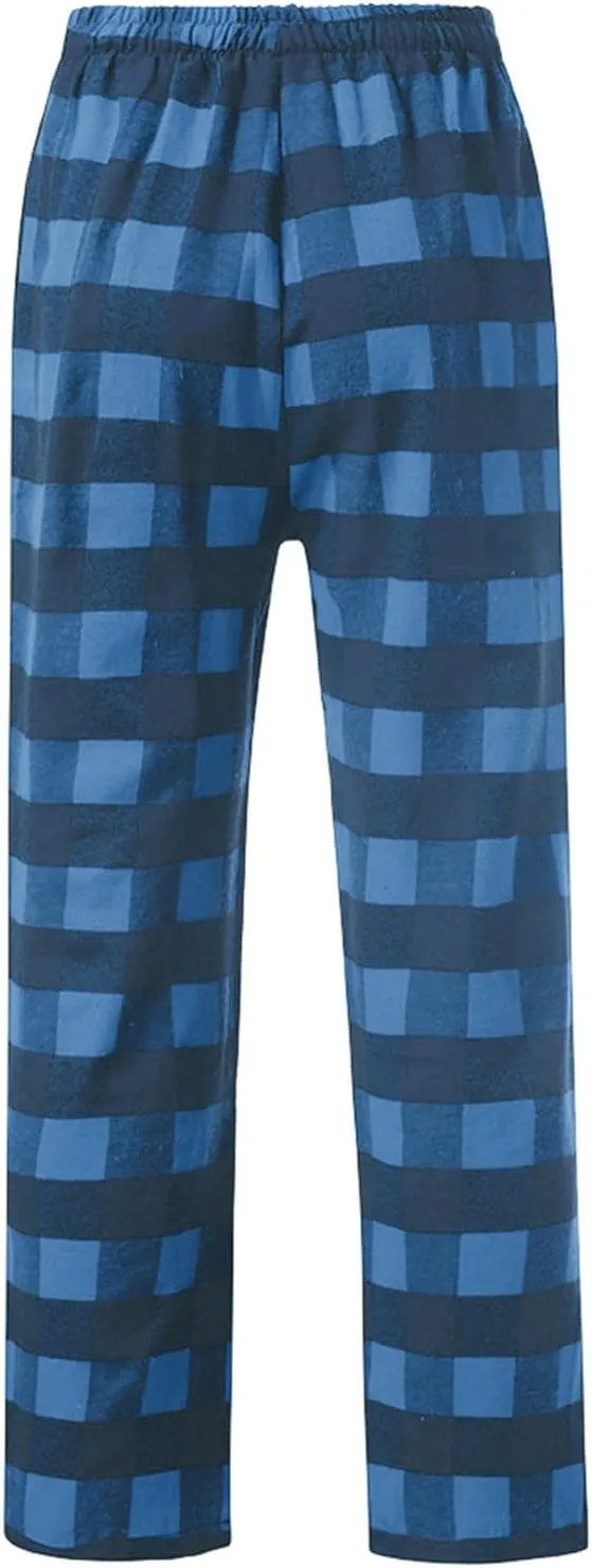 Mens Buffalo Plaid Pajama Pants with Pockets Soft Comfy PJs Bottoms Sleep Loungewear