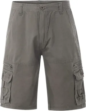 Mens Cargo Shorts Size 36 Short Cargo Pant Solid Splice Pocket Drawstring Shorts Fashion Solid Cargo Shorts for Men