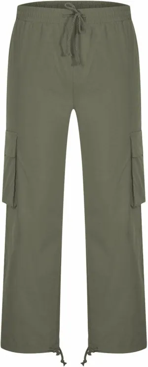 Mens Casual Waist Color Sports Cargo Pants Outdoor Wearing Pants with Pockets Joggers Loose Fit Hiking Trousers