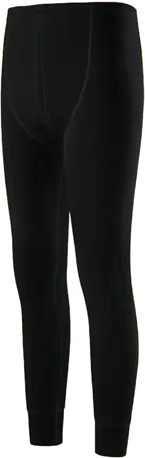 Men's Fleece Lined Leggings Thermal Plain Warm Tights Cold Weather Base Layer Bottoms Slim Fit Winter Baselayer Pants