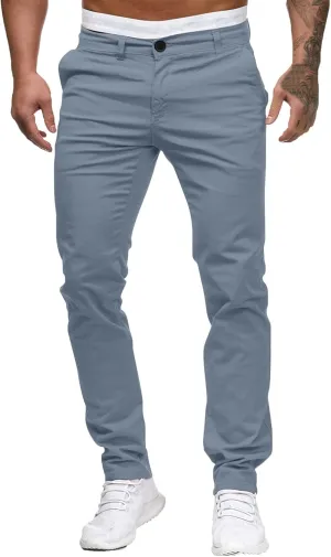 Mens Slim Fit Dress Pants Business Casual Work Suit Pants Formal Dress Trousers Comfort Stretch Flat-Front Chino Golf Pants