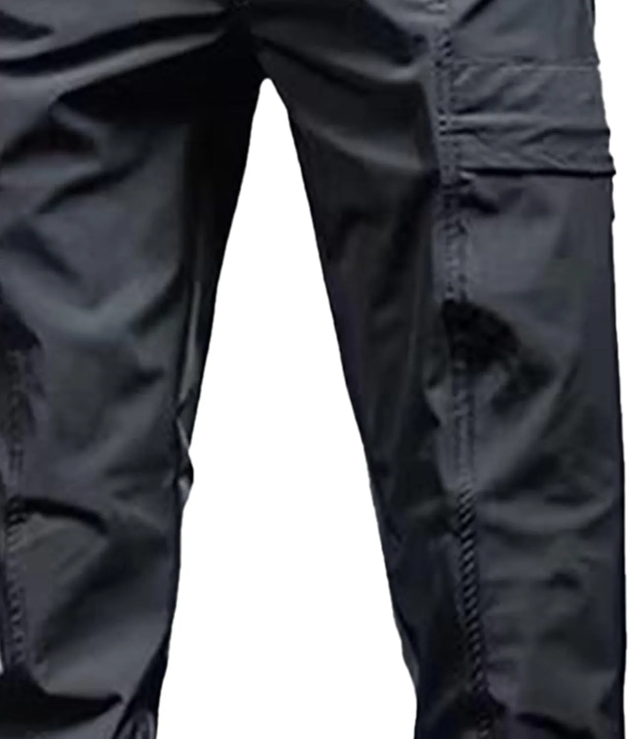 Men's Slim Fit Stylish Cargo Pants Casual Lightweight Comfort Work Trousers Stretch Elastic Waist Summer Pants