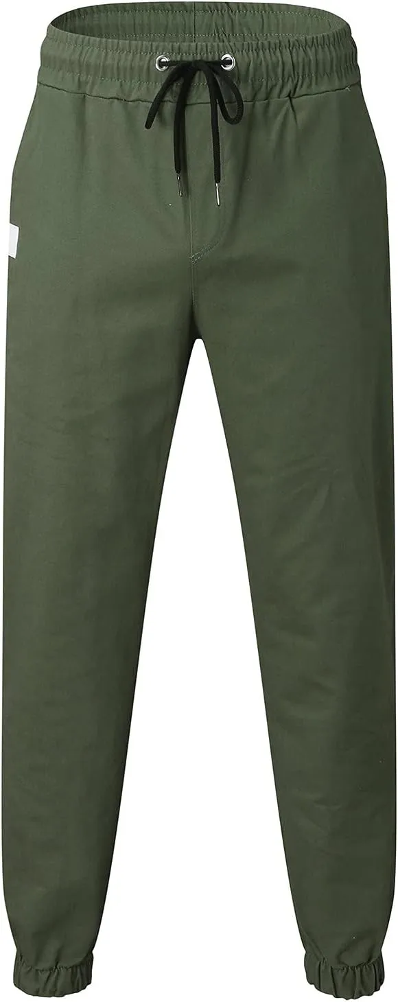 Mens Sweatpants Joggers Pants Man Waist Athletic Sports Sweats Casual Trousers Pants Sweatpants for Men with Pockets