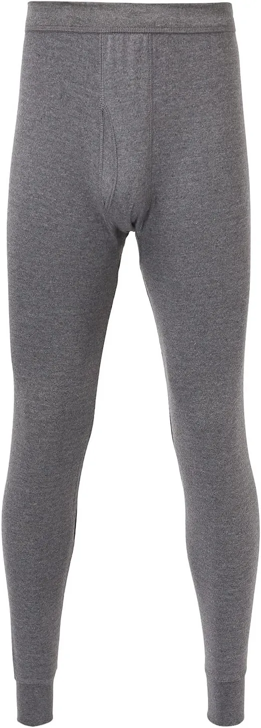 Mens Thermal Underwear Pants Lightweight Long Johns Bottoms Elastic Waist Thermal Leggings for Men Cold Weather