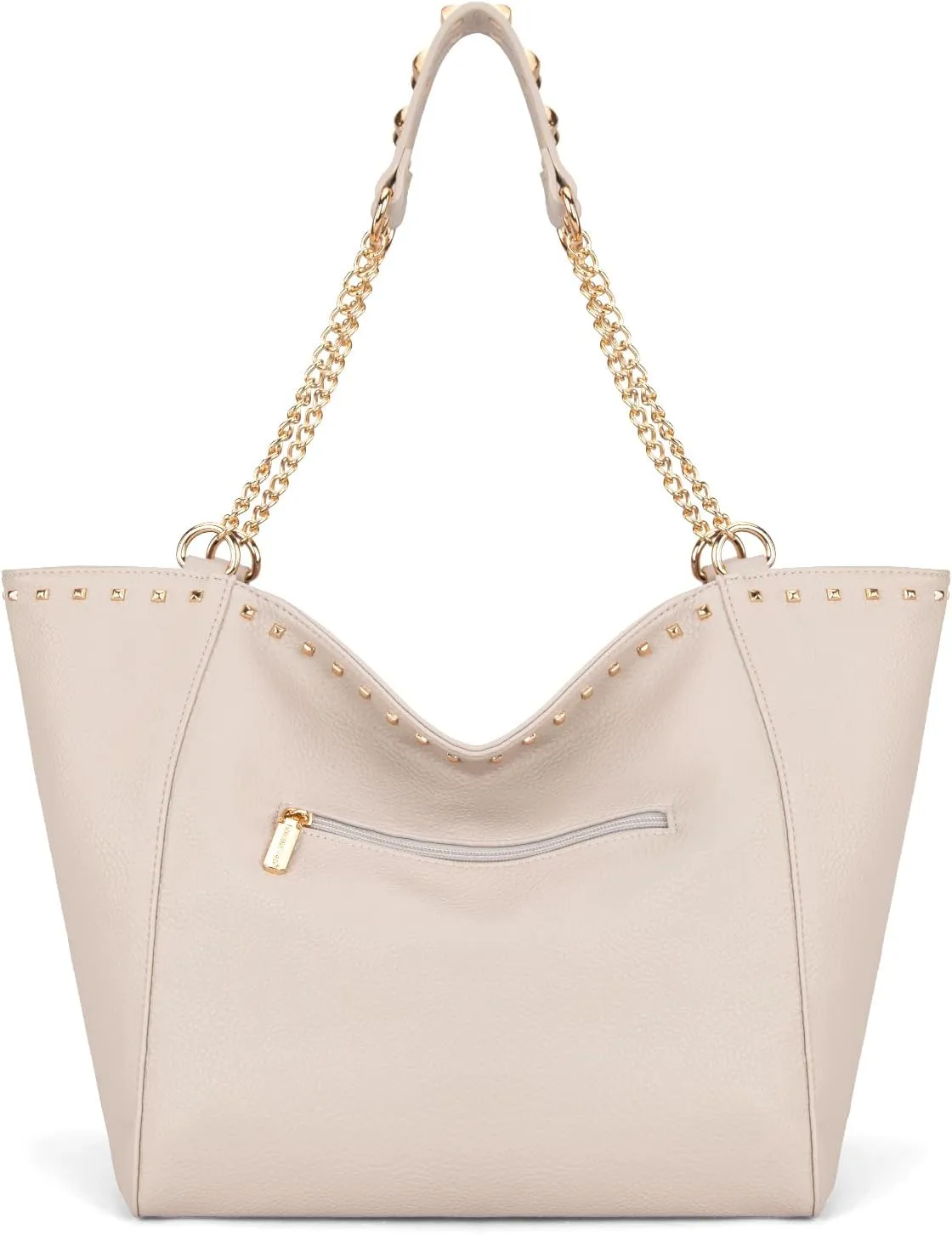 Montana West Large Tote Bag for Women Oversized Shoulder Purses with Chain Handbags