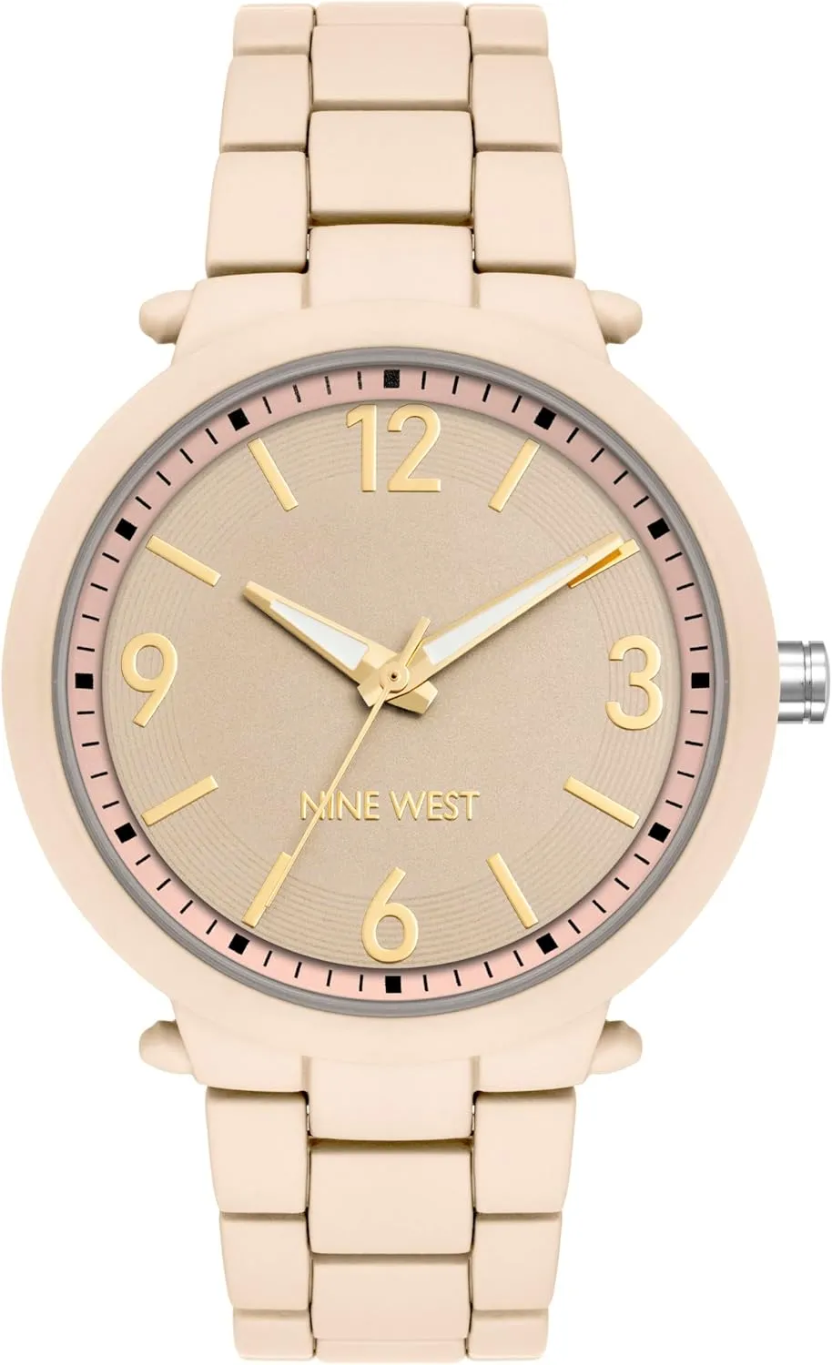 Nine West Women's Rubberized Bracelet Watch