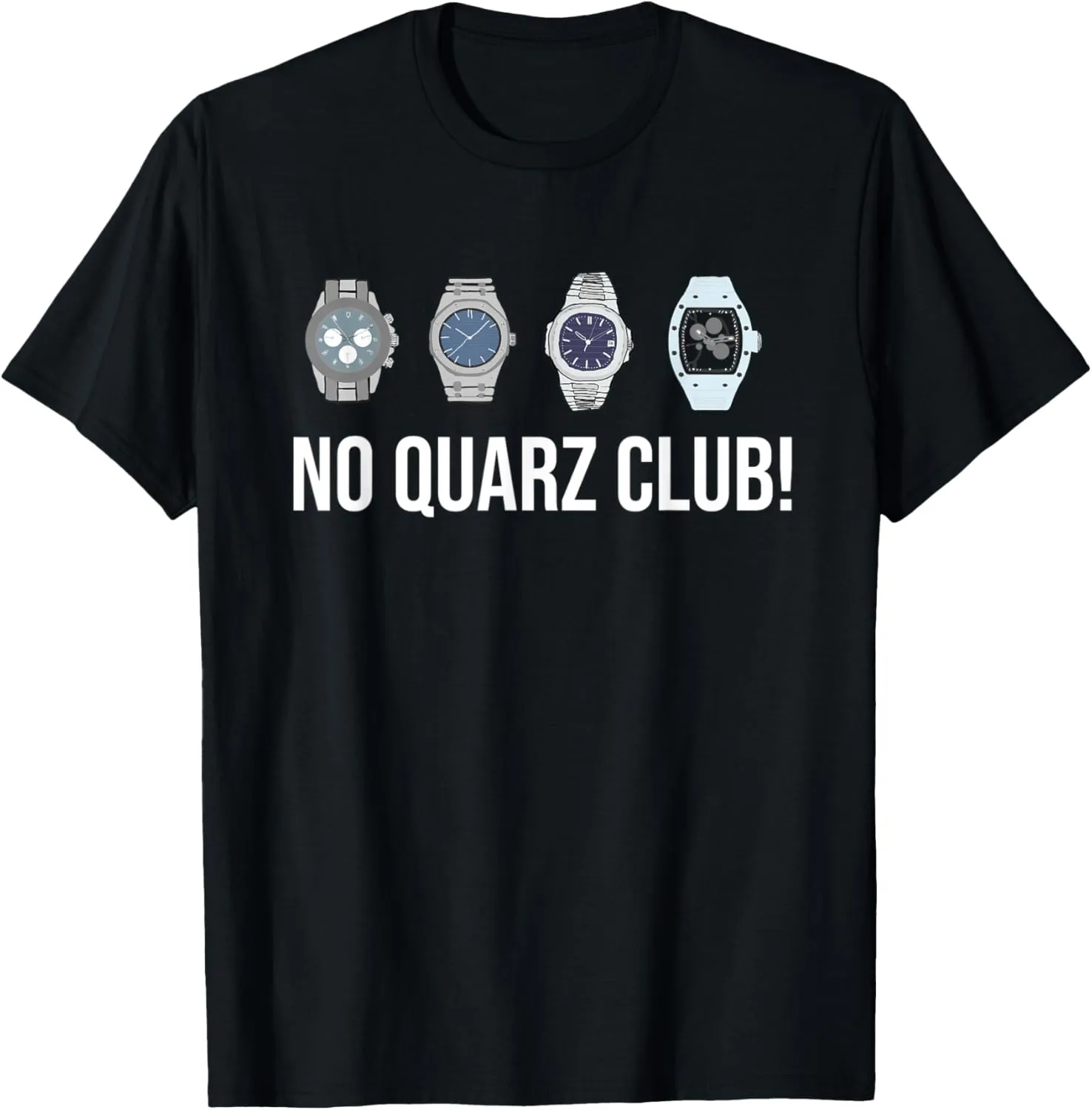 No Quarz Club - Automatic / luxury watch T-Shirt