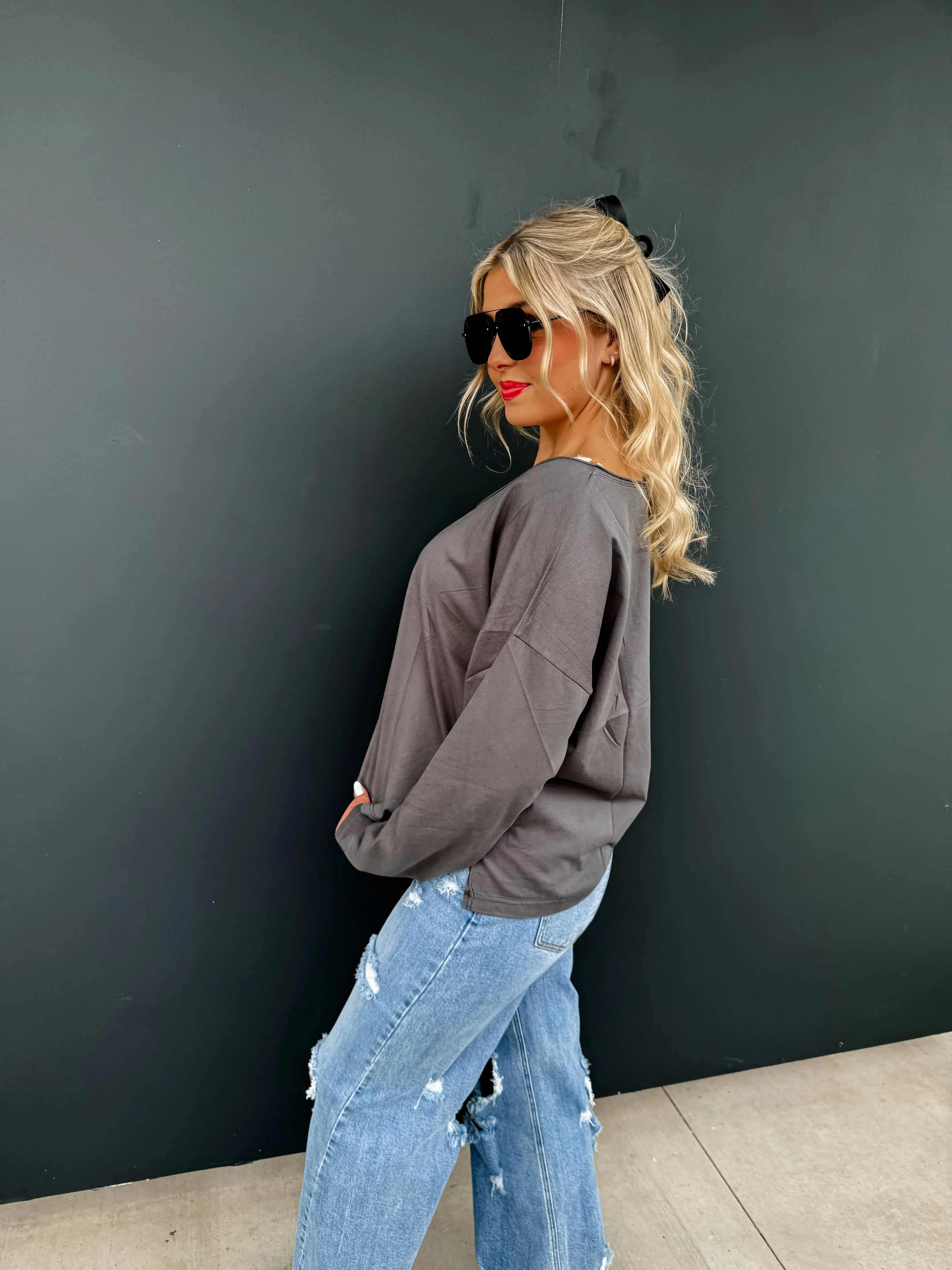 NOW IN STOCK: Parker Basic Washed Tee in Rusty Rose by Blakeley