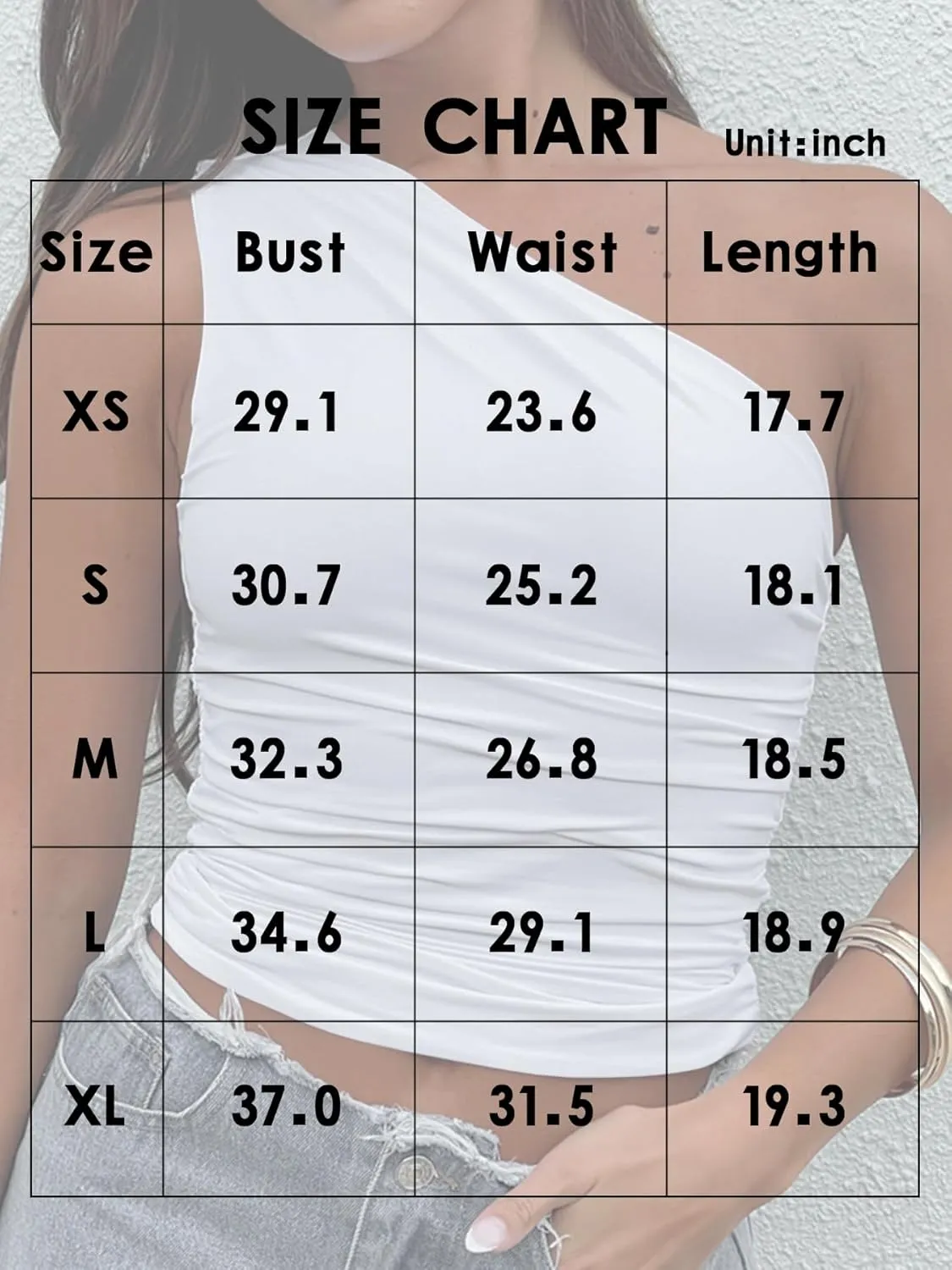 NTSWZYS Women One Shoulder Tank Tops Double Lined Sleeveless Going Out Shirts Slim Fit Ruched Tops Summer Fashion 2024
