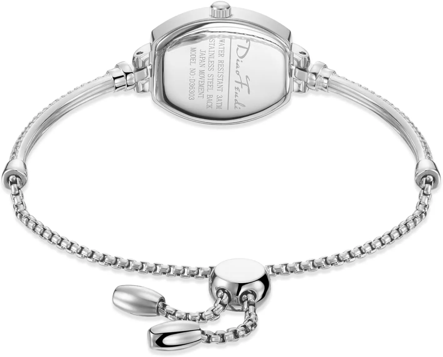 Petite Bracelet Watch for Women, Gifts for Girlfriend Diamond Dress Analog Watch Waterproof