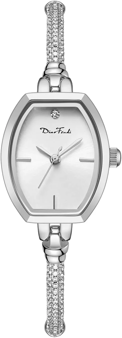 Petite Bracelet Watch for Women, Gifts for Girlfriend Diamond Dress Analog Watch Waterproof