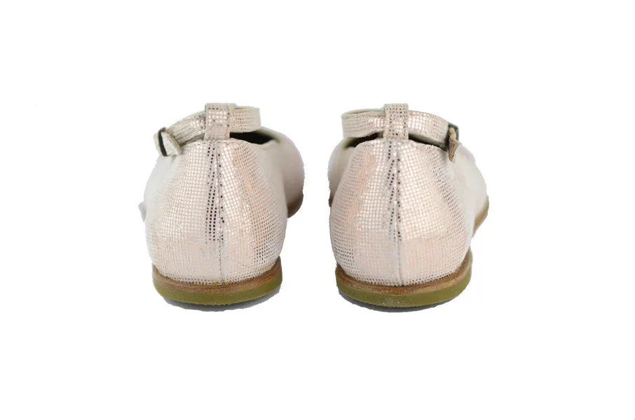 PèPè Girls Golden Pink T-bar
