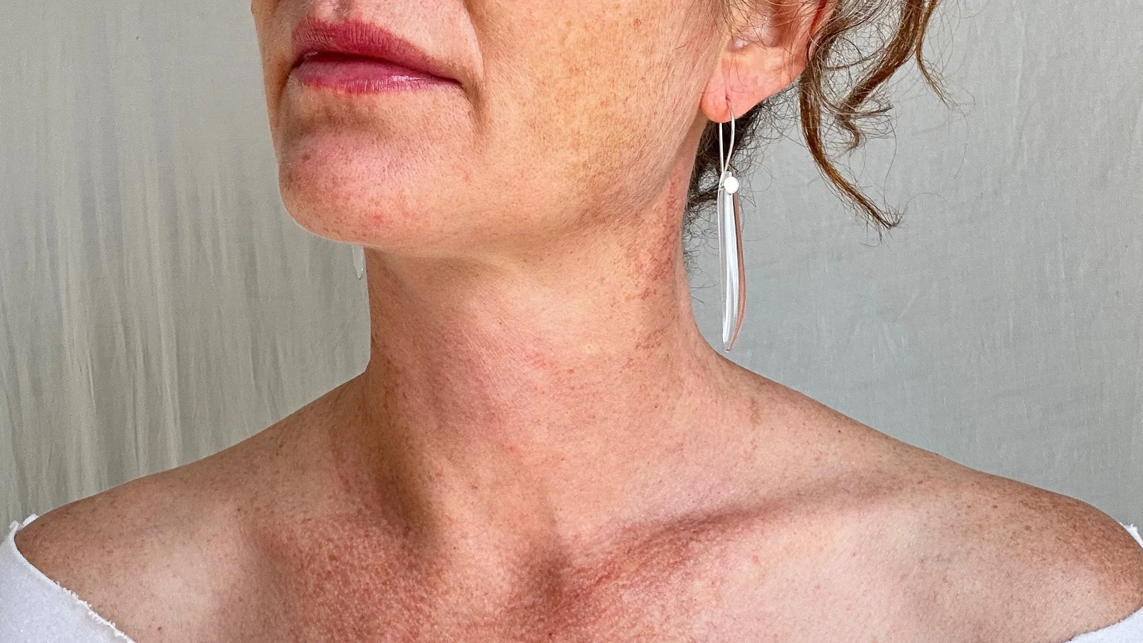 Quartz Crystal Earrings. Sterling Silver. 2067