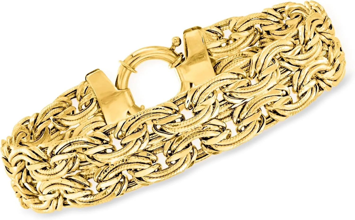Ross-Simons 14kt Yellow Gold Oval-Link Bracelet. 8 inches