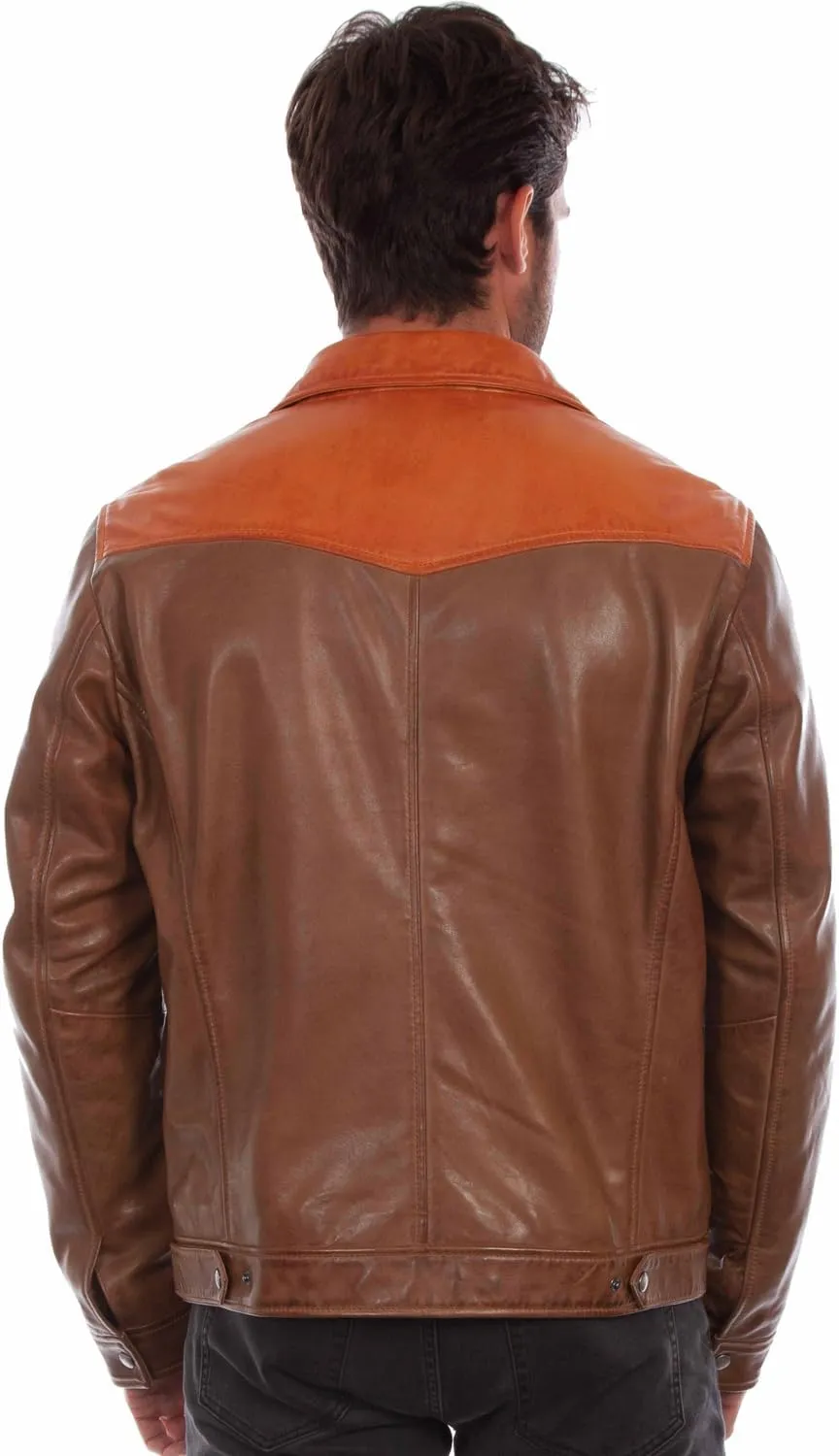 Scully Men's Color Block Leather Jacket - 2018-15