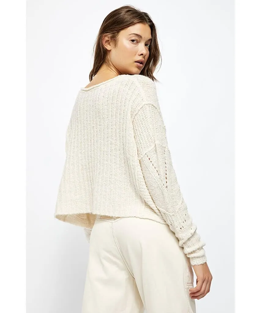Seashell Sweater Pearl