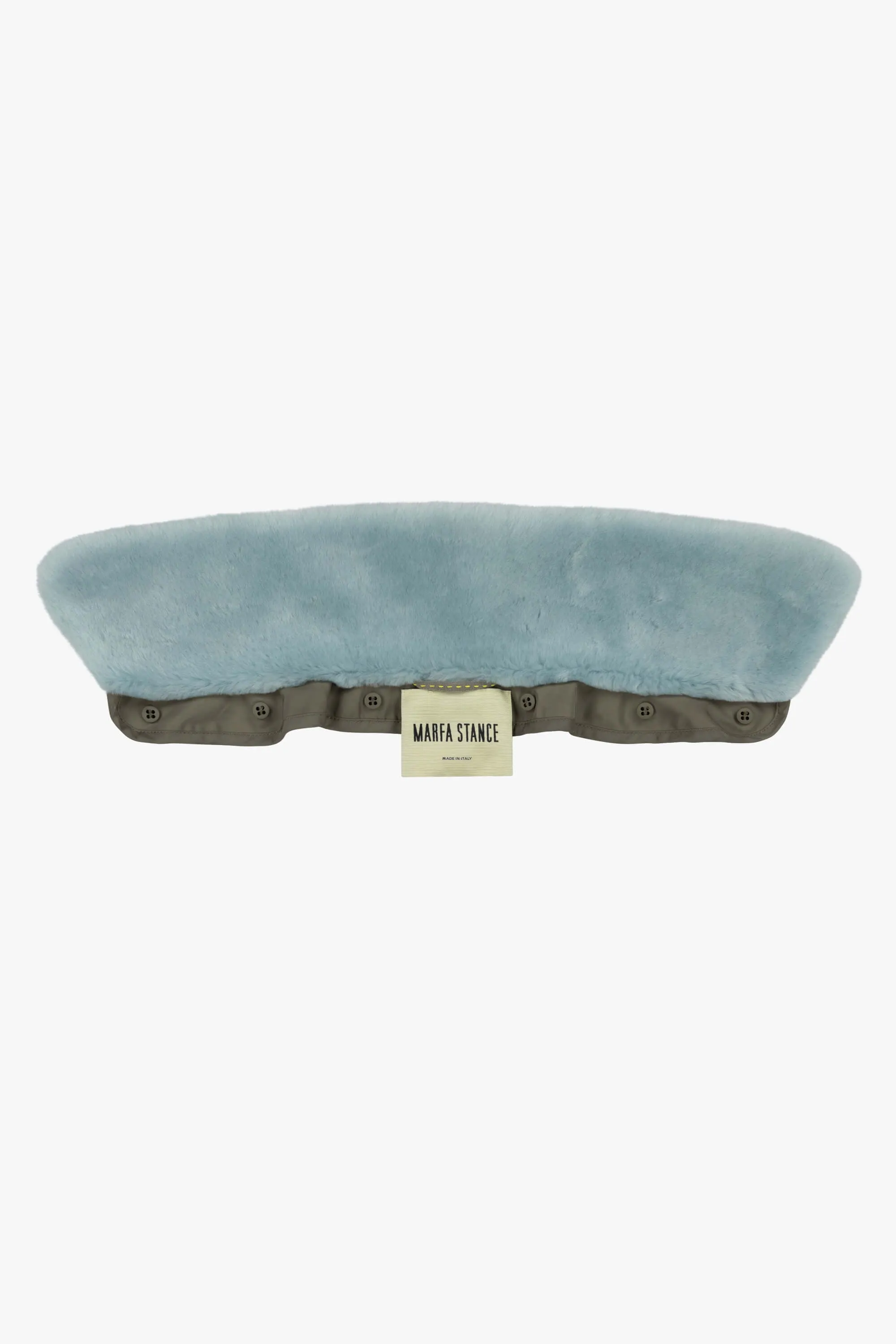 Shearling Collar - Sky Blue