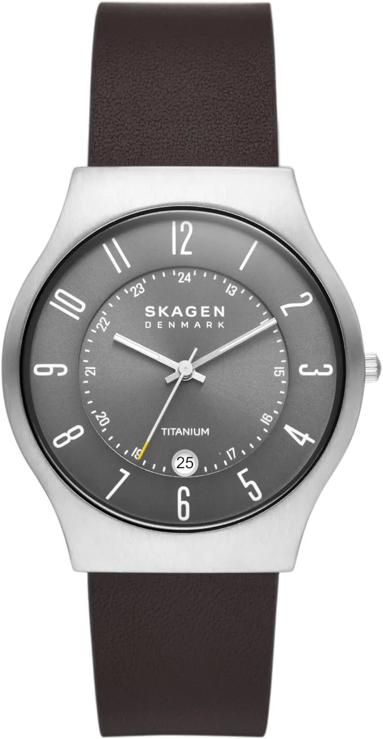 Skagen Men's Sundby Quartz Analog Stainless Steel and Mesh Watch