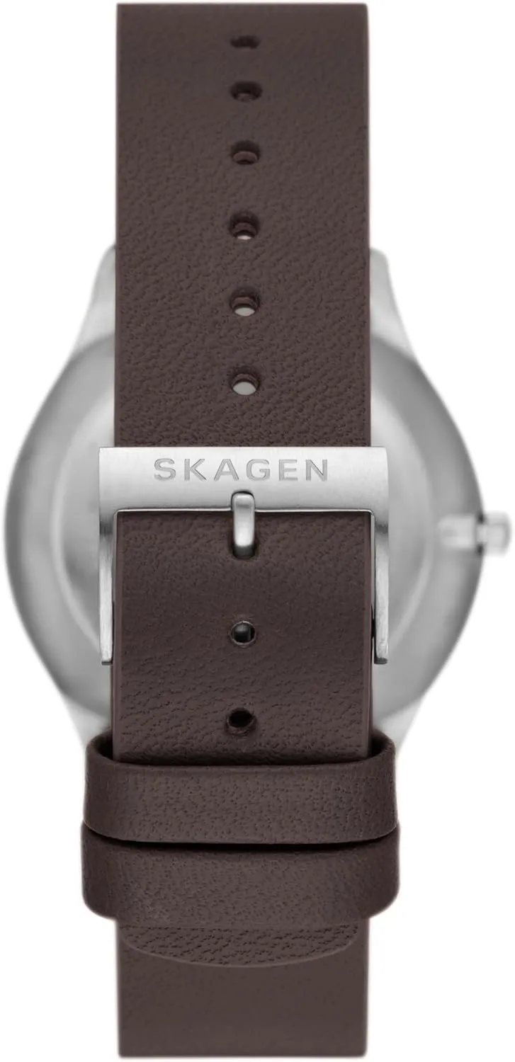 Skagen Men's Sundby Quartz Analog Stainless Steel and Mesh Watch