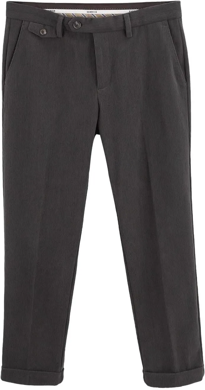 Slim Fit Slacks for Men Dress Pants Casual Business Trousers Lightweight Bottoms Workwear Office