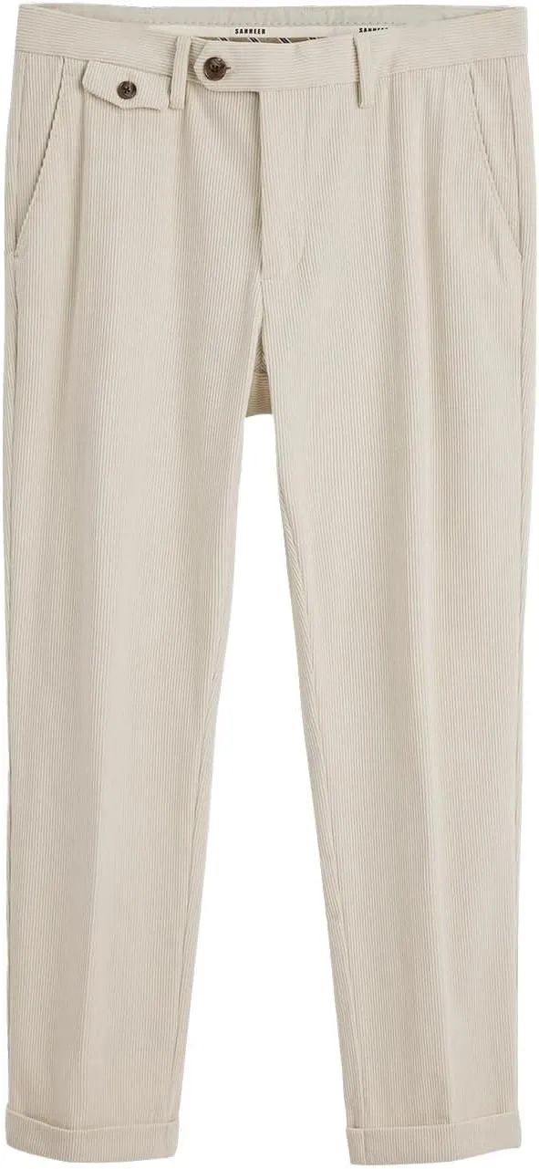 Slim Fit Slacks for Men Dress Pants Casual Business Trousers Lightweight Bottoms Workwear Office