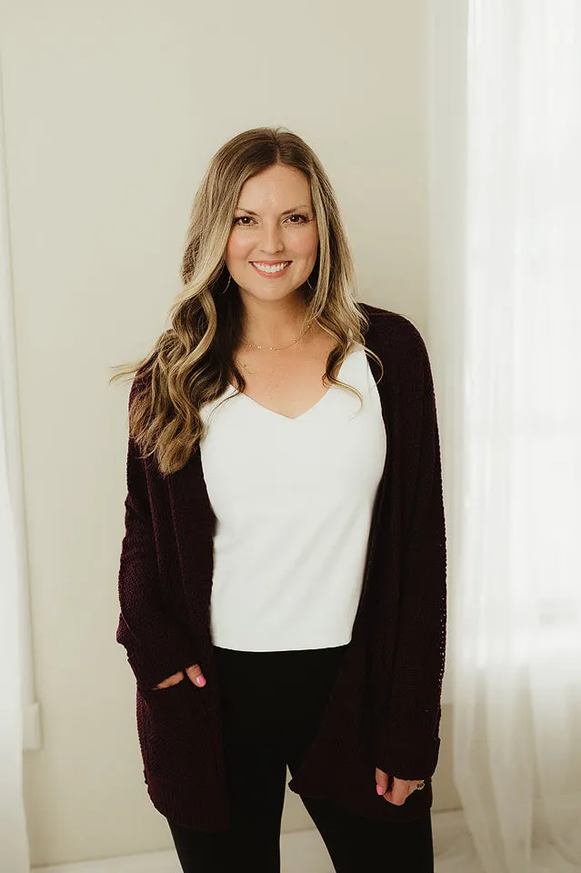 Slouchy Knit Cardigan