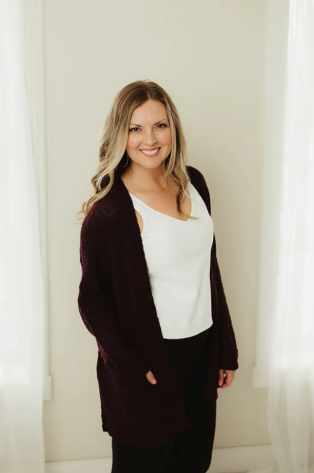 Slouchy Knit Cardigan