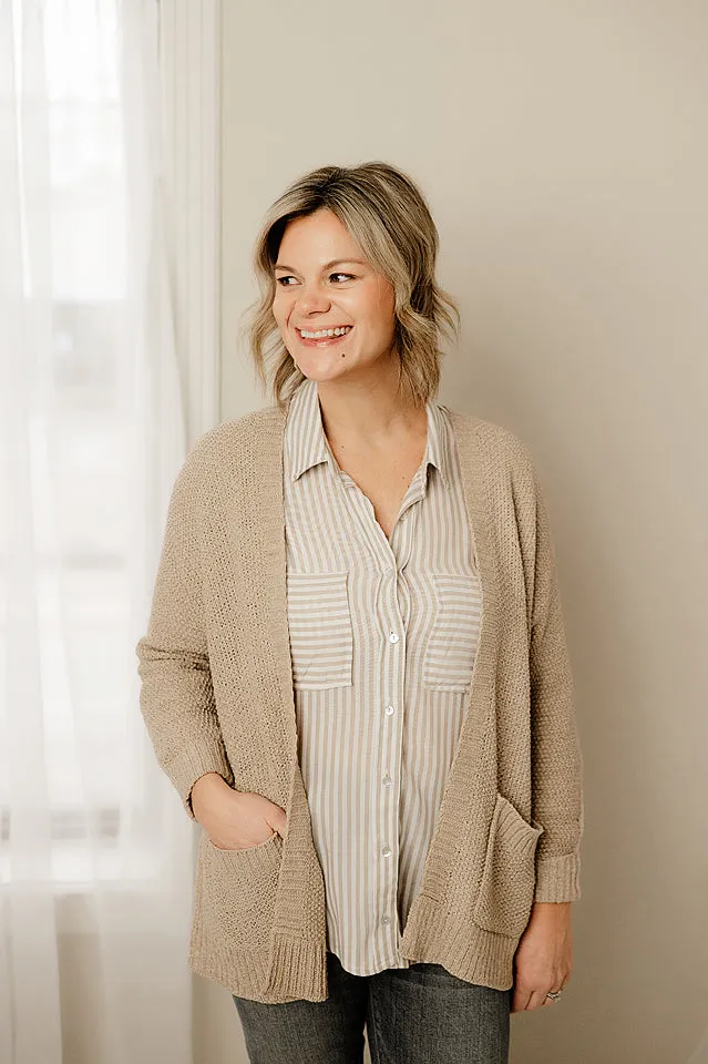 Slouchy Knit Cardigan