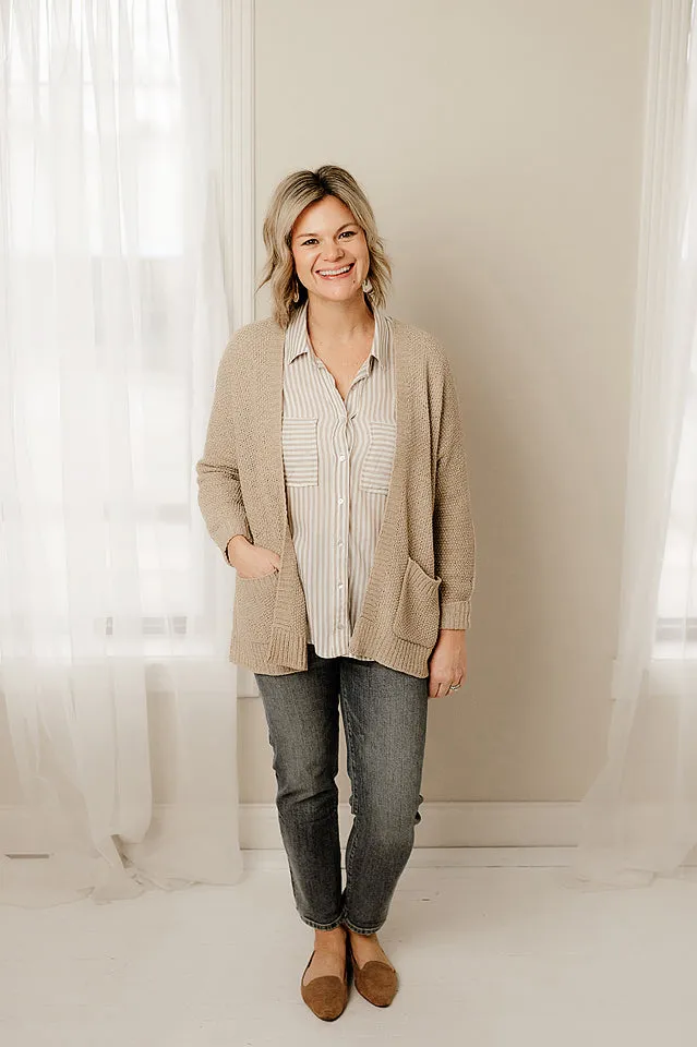 Slouchy Knit Cardigan