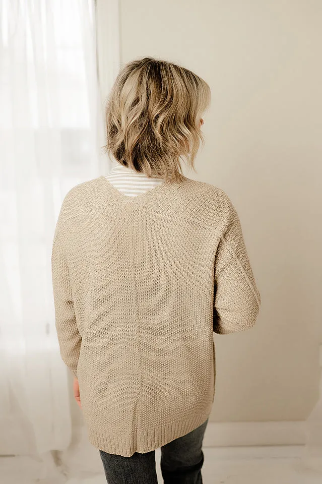 Slouchy Knit Cardigan