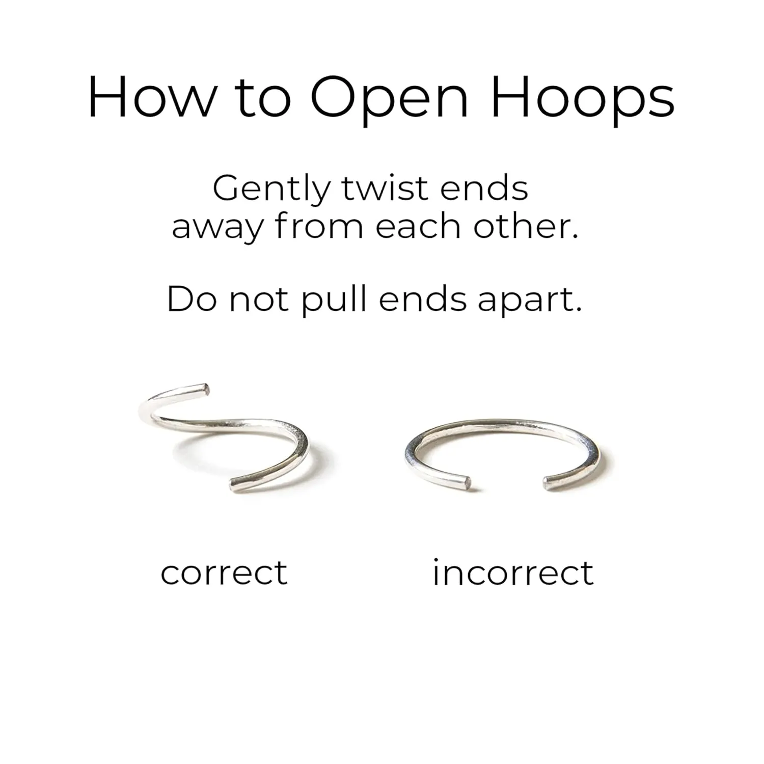 Small Hammered Sterling Silver Hoops, Mini Hoop Earrings, Huggie Hoop Earrings (10mm)