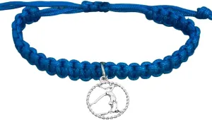 Sportybella Gymnastics Charm Bracelet, Girls Gymnastics Jewelry, Girls Adjustable Rope Gymnastics Charm Bracelet for Gymnasts, Gymnastics Gift