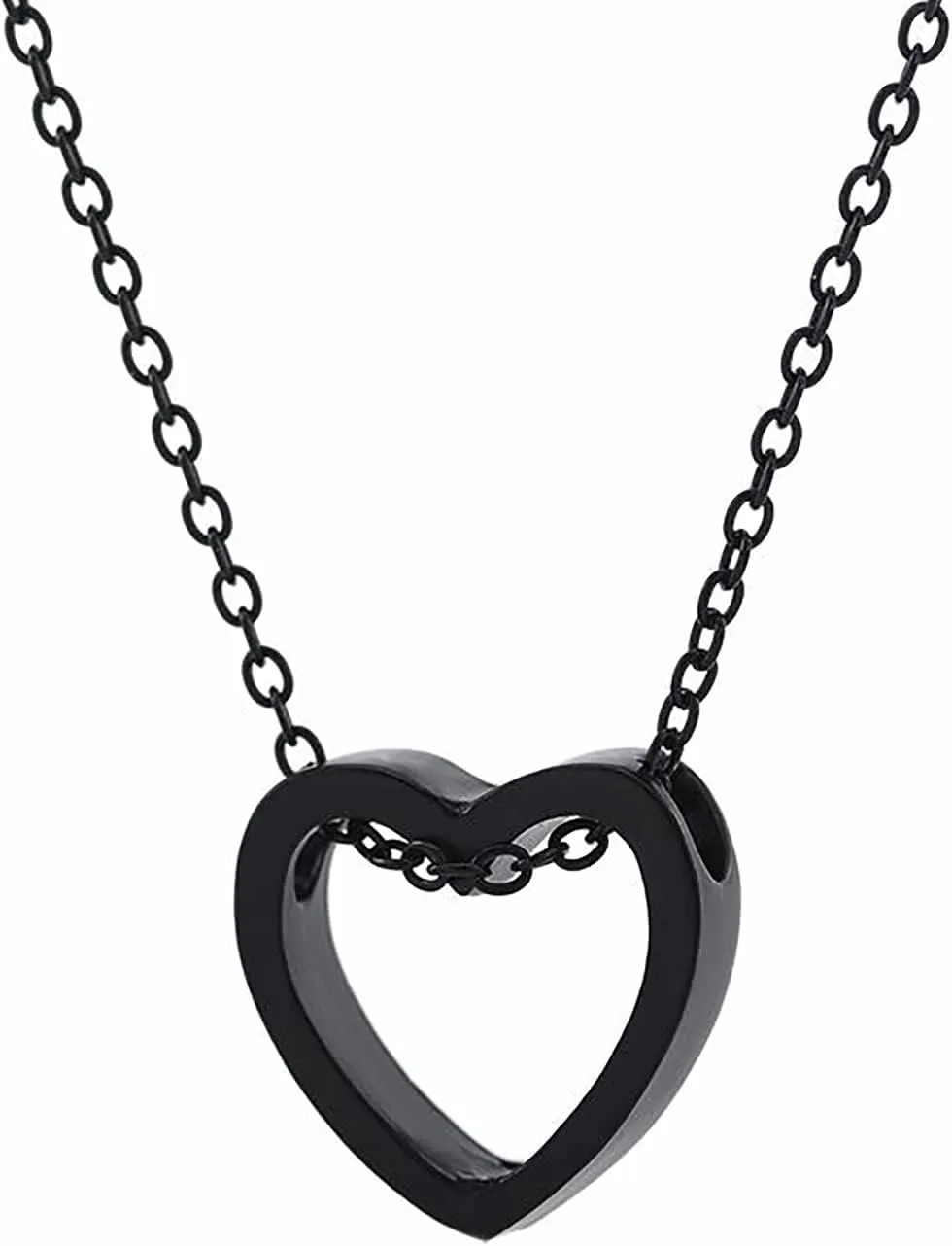 Tiny Gold Heart Choker Necklace Dainty Cute Initial Heart Pendant Layered Heart Necklaces for Women
