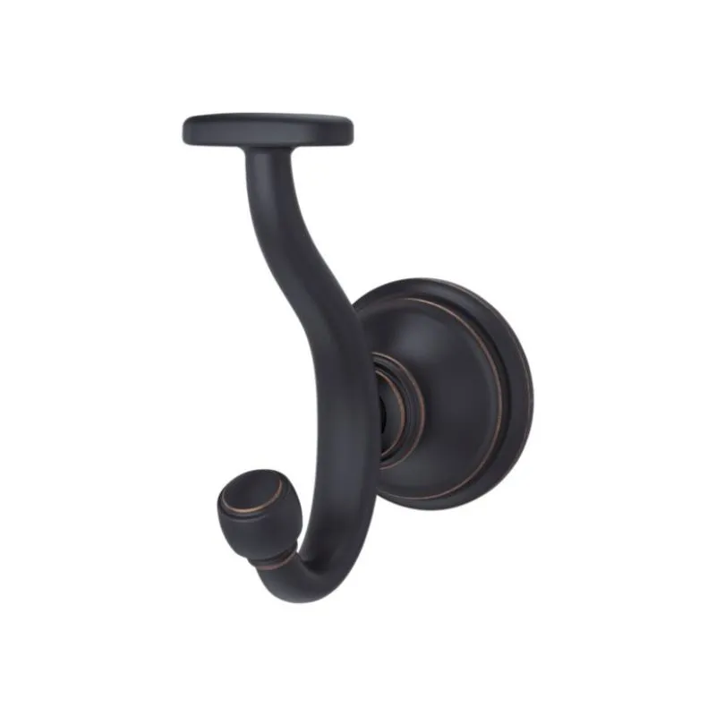 Tisbury 2.47" J-Hook Robe Hook in Tuscan Bronze