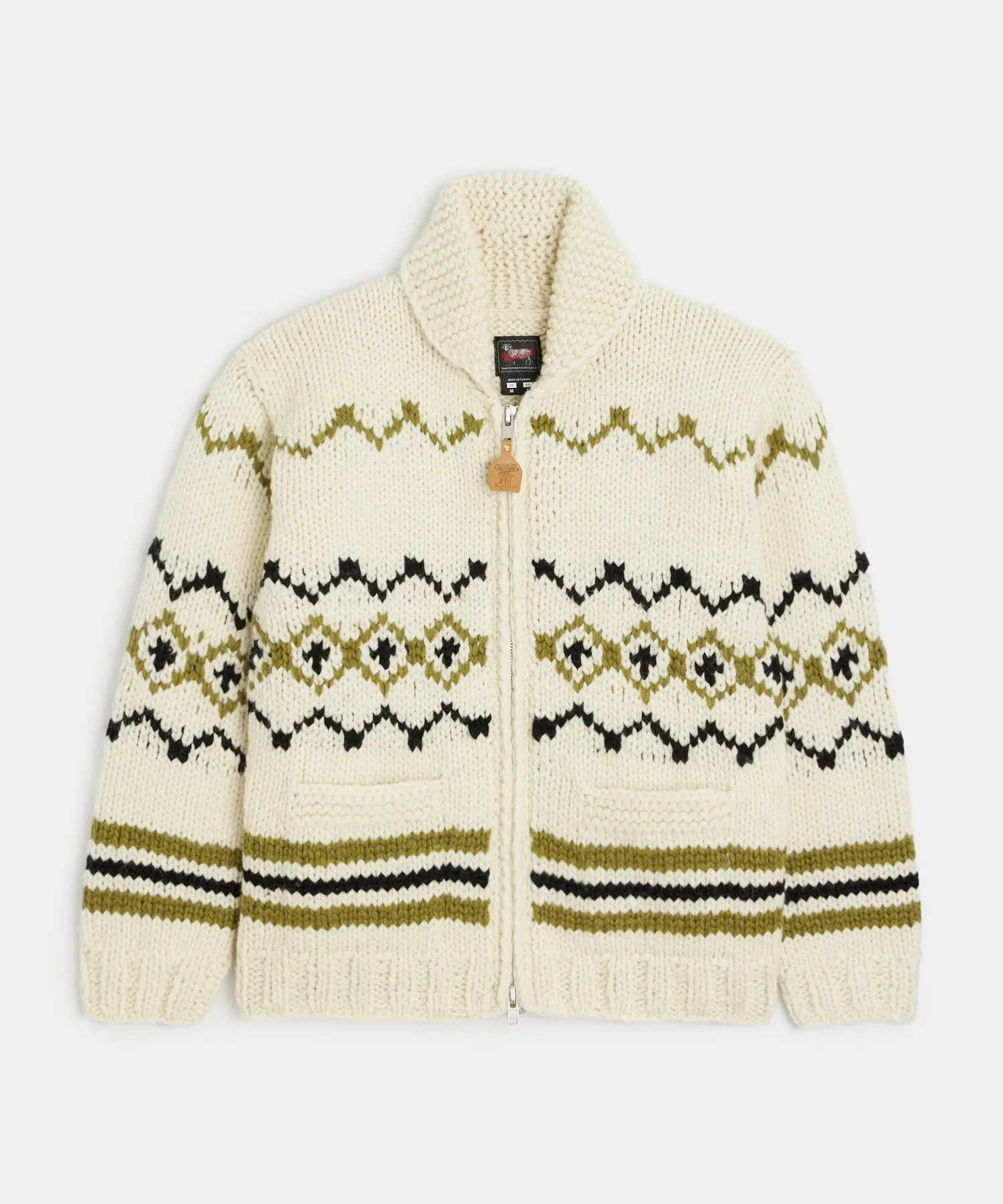 Todd Snyder X Woolrich Kanata Handknit Cardigan