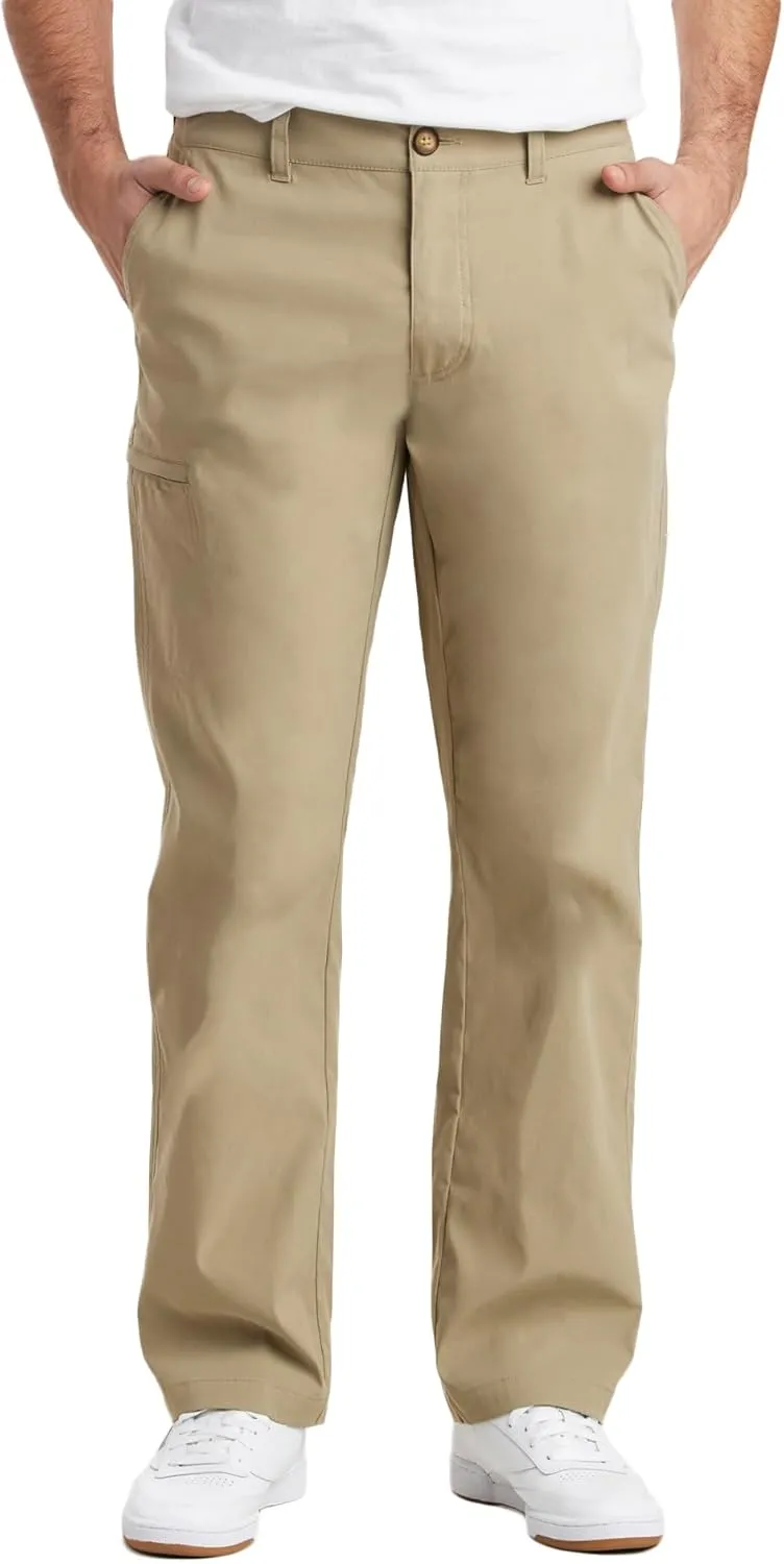 Unionbay Men's Rainier Lightweight Comfort Travel Tech Chino Pants