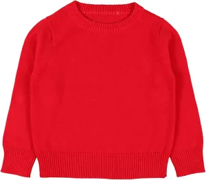 Unisex Kids Solid Fleece Tops Cotton Pullover Sweatshirt T-Shirt Toddler Crewneck Long Sleeve Sweater Blouse