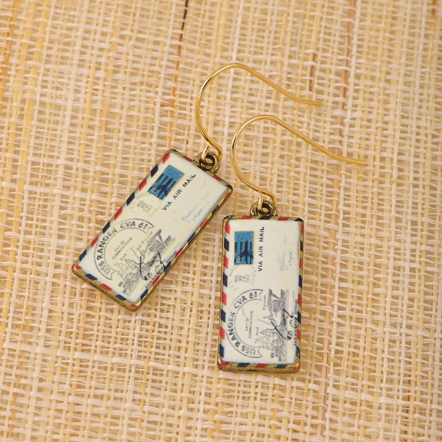 Whimsical Antique Charm Dangle Earrings