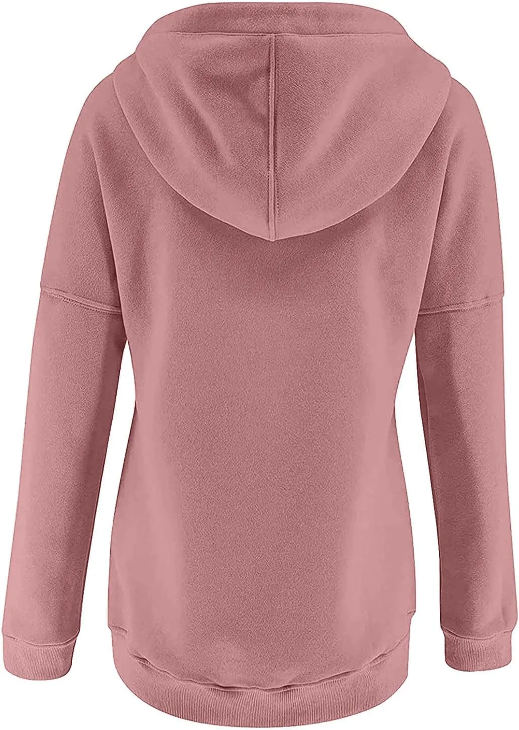 Womens 2023 Fall Fashion Hoodies Pullover Tops Casual Long Sleeve Button Up Sweatshirts Y2k Teen Girl Street Hoodies