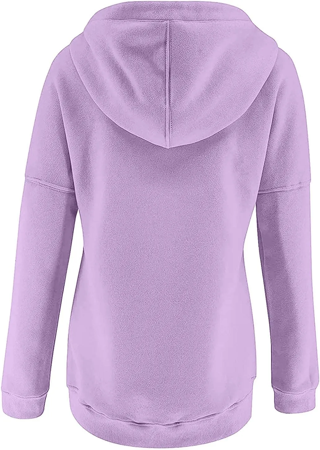 Womens 2023 Fall Fashion Hoodies Pullover Tops Casual Long Sleeve Button Up Sweatshirts Y2k Teen Girl Street Hoodies