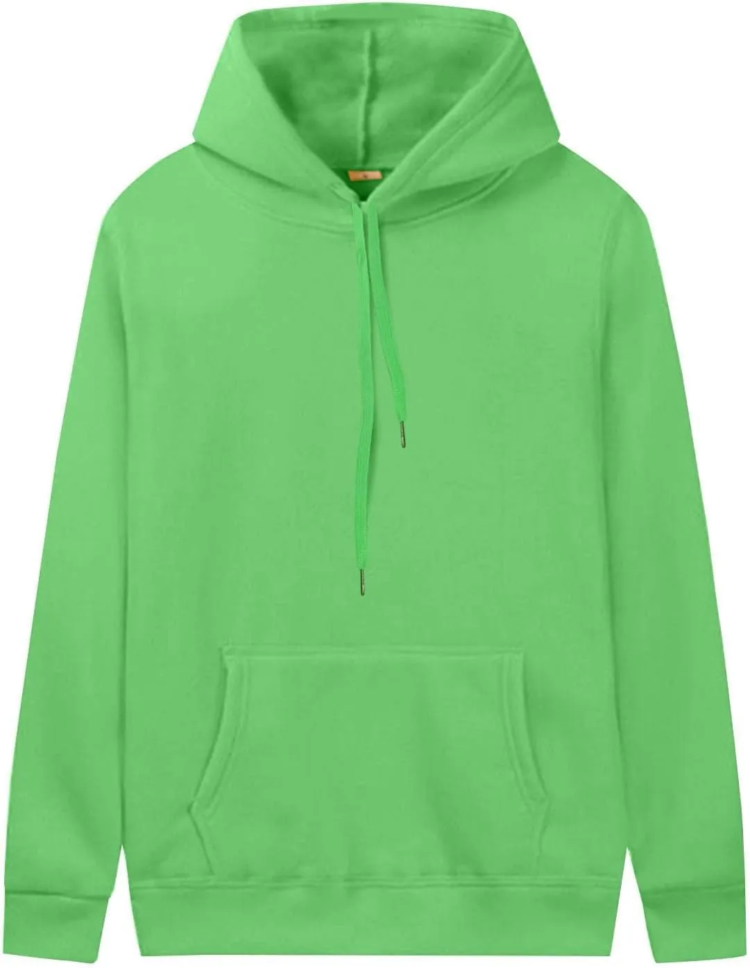 Women's Fall Casual Hoodies Solid Long Sleeve Drawstring Hooded Chunky Warm Pullovers Oversized Exercise Sweatshirt