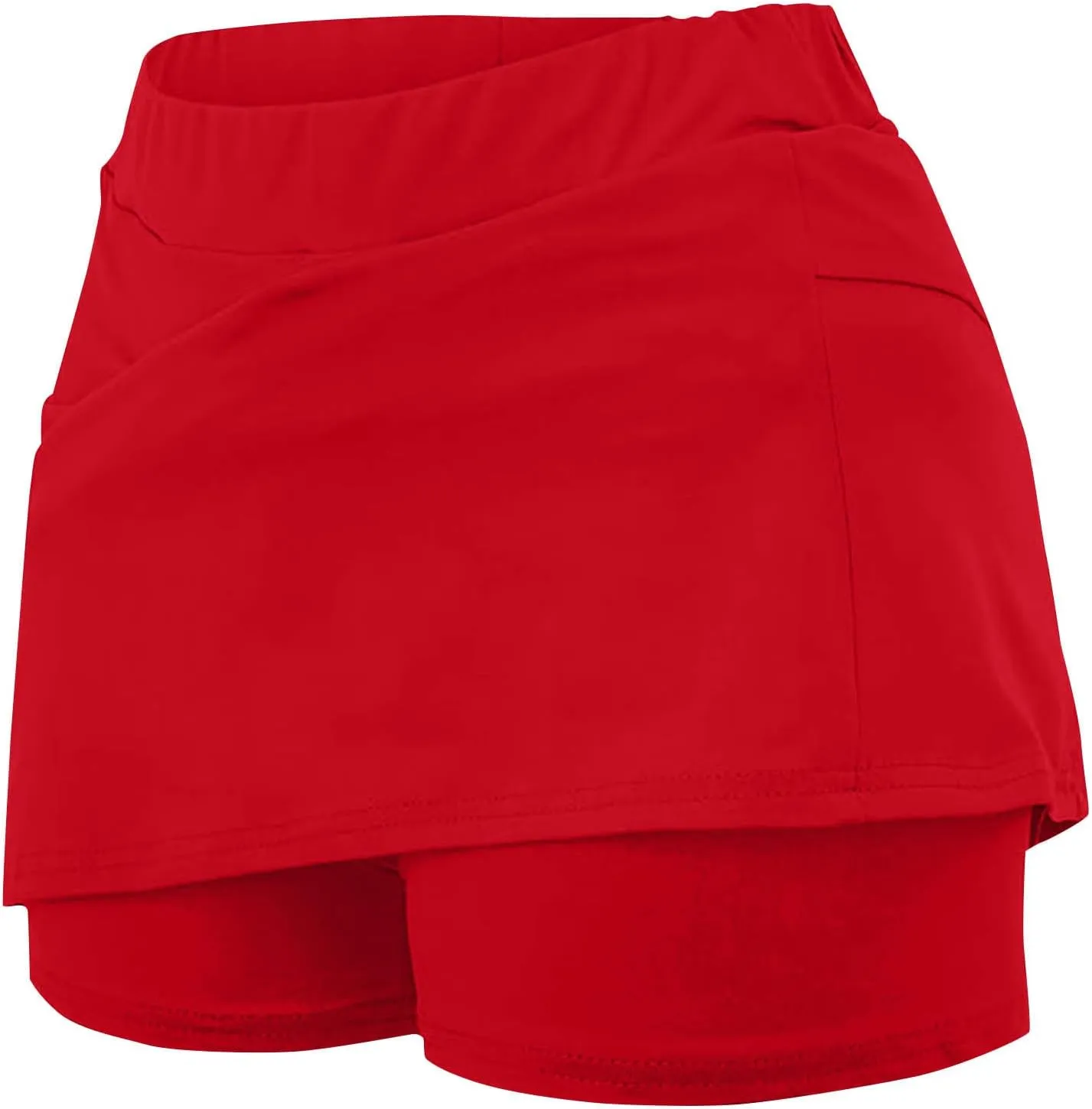 Womens Skorts with Pockets Tummy Control Plus Size Skorts High Waist Athletic Sports Pants Skirt Casual Shorts