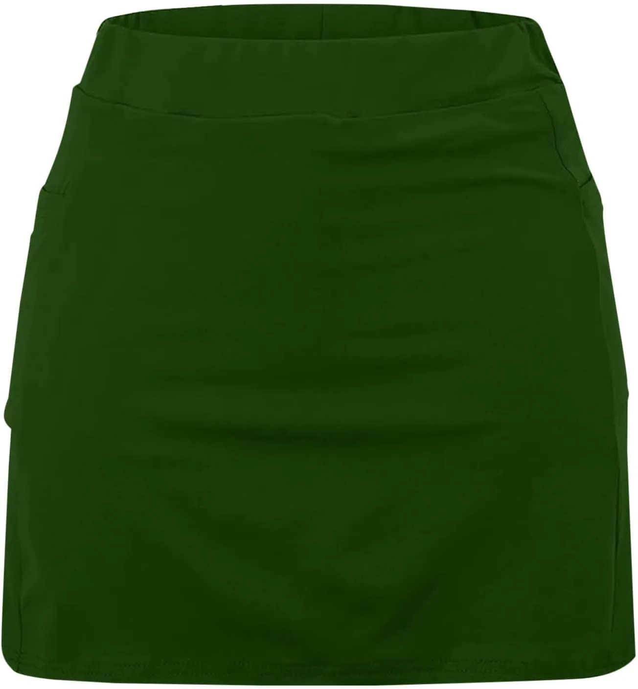 Womens Skorts with Pockets Tummy Control Plus Size Skorts High Waist Athletic Sports Pants Skirt Casual Shorts