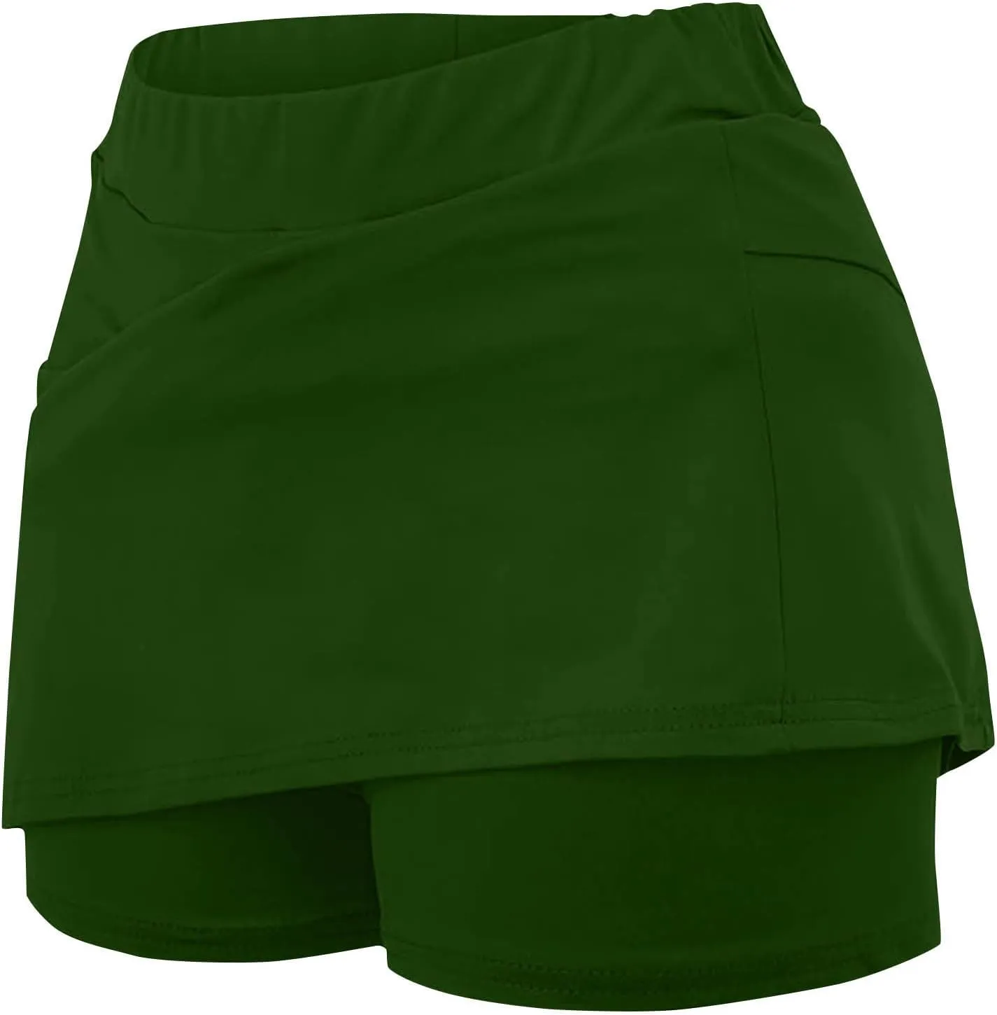 Womens Skorts with Pockets Tummy Control Plus Size Skorts High Waist Athletic Sports Pants Skirt Casual Shorts
